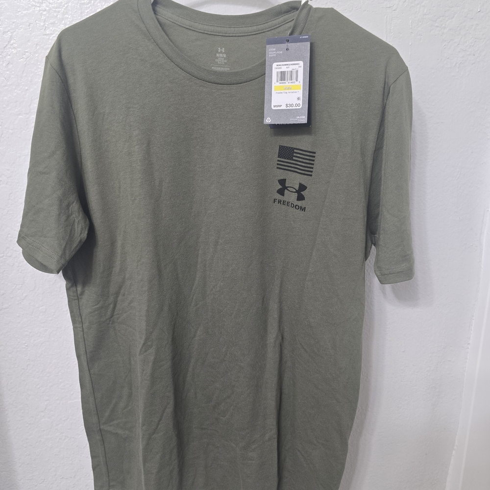 Under Armour Men's Freedom Olive Tee